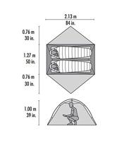 MSR Hubba NX Solo Backpacking Tent - thumbnail