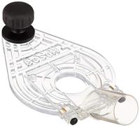 Bosch Accessories 2608000335 Grondplaat met handgreep en afzuigaansluiting - thumbnail