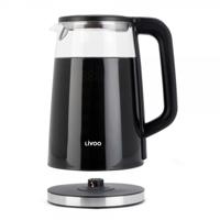 Digitale waterkoker - LIVOO - DOD198 - 2200 W - 1,7 L - Helder glas - thumbnail