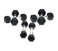 Crossmaxx Hexagon dumbbell 1 x 2,5 kg - thumbnail
