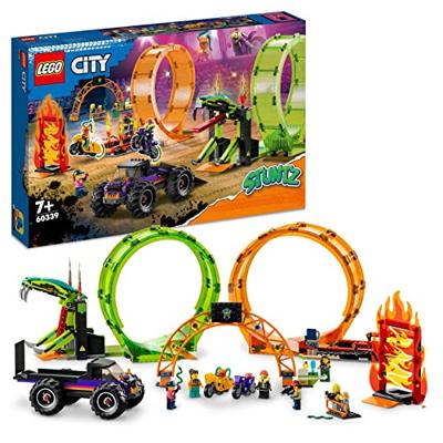 LEGO city 60339 dubbele loop stunt arena