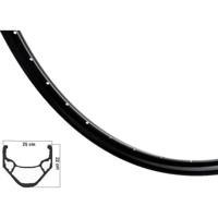 Ryde velg xs19 zwart/zwart 9x4 36 gaats 28 inch (622) - thumbnail