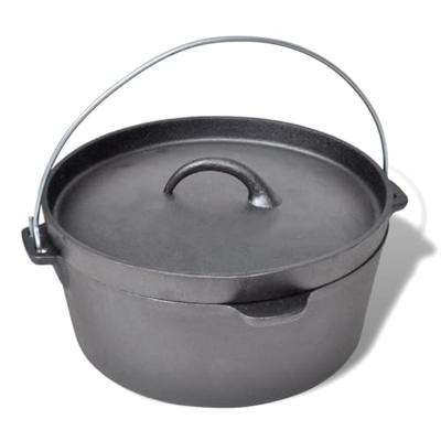 VidaXL Braadpan 4,2 l inclusief accessoires - thumbnail
