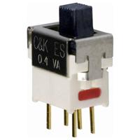 C & K Switches ES02MCBE Schuifschakelaar 20 V 1x aan/uit IP57 1 stuk(s) Tray - thumbnail