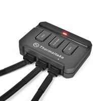 Thermaltake Riing 12 LED RGB PC-ventilator Zwart (b x h x d) 120 x 120 x 25 mm Incl. LED-verlichting - thumbnail