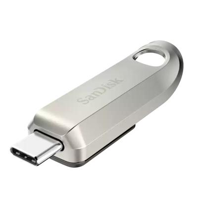 SanDisk Ultra Luxe USB-stick Retail 64 GB Zilver SDCZ75-064G-G46 USB-C 3.2 Gen 1 SanDisk Ultra Luxe USB-stick Retail 64 GB Zilver SDCZ75-064G-G46 USB-C 3.2 Gen 1
