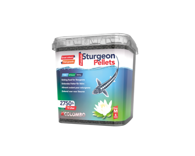 Colombo Steurvoer 5L Large - Hoge Eiwitgehalte Premium Vijvervoeding voor Groei & Gezondheid