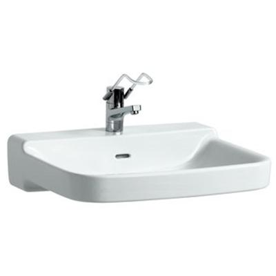 Laufen Pro Liberty wastafel onderrijdbaar 65x55x16cm 1 kraangat met overloop keramiek wit h8119530001041 Laufen Pro Liberty wastafel onderrijdbaar 65x55x16cm 1 kraangat met overloop keramiek wit h8119530001041