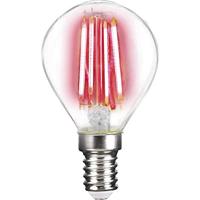 LightMe LM85310 LED-lamp Energielabel G (A - G) E14 Kogel 4 W Rood (Ø x h) 45 mm x 78 mm Filament / Retro-LED 1 stuk(s) - thumbnail