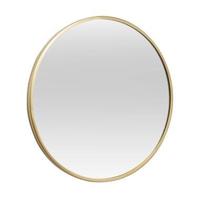 Spiegel Madrid - goudkleurig metaal - Ø40 cm - thumbnail