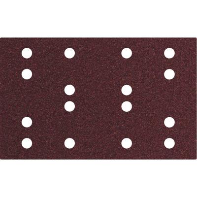 Metabo 635190000 Afslijpbladen 80 x 133 mm, P 40, 16 gaten, met klittenbandbevestiging (SRA)