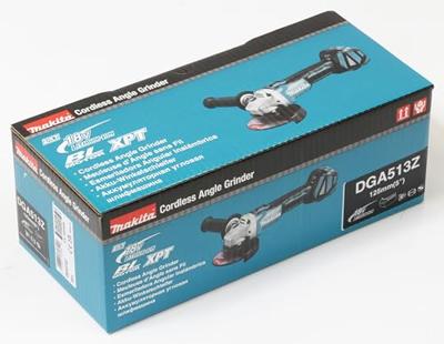 Makita DGA513Z Haakse accuslijper 125 mm Zonder accu, Zonder lader 18 V - thumbnail