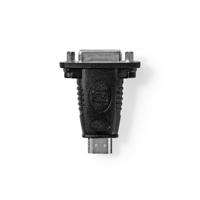 HDMI - DVI-Adapter | HDMI-Connector - DVI-D 24+1-Pins Female | Zwart - thumbnail