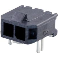 Molex 436500209 Male header, inbouw (standaard) Totaal aantal polen: 2 Rastermaat: 3 mm Inhoud: 1 stuk(s) Tape on Full reel - thumbnail