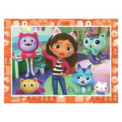 Ravensburger puzzel gabbys dollhouse 12-16-20-24 stukjes Ravensburger puzzel gabbys dollhouse 12-16-20-24 stukjes