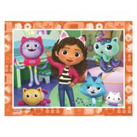 Ravensburger puzzel Gabby's Poppenhuis 4-in-1 puzzelset - thumbnail