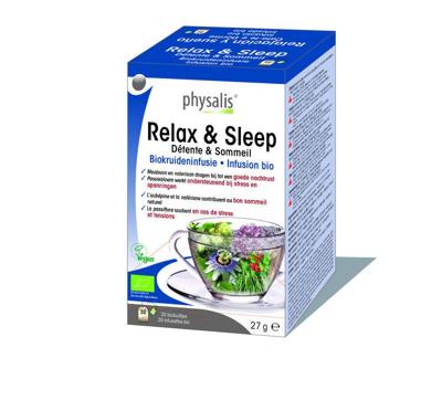 Physalis Relax & Sleep Biokruideninfusie Zakjes Physalis Relax & Sleep Biokruideninfusie Zakjes