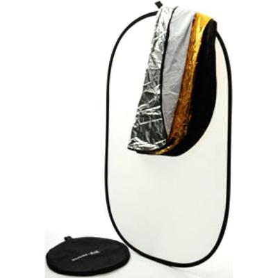 Helios opvouwbare reflector 5 in 1 102x168cm Helios opvouwbare reflector 5 in 1 102x168cm