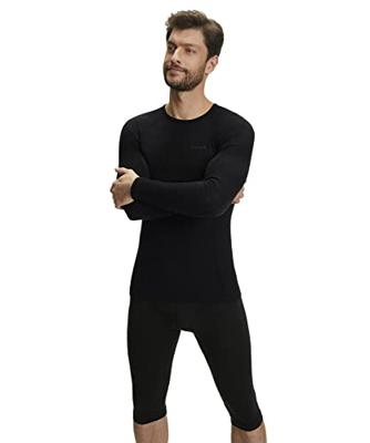 Falke Heren 3/4 Tights Wool-Tech Heren Thermobroek Black S - thumbnail