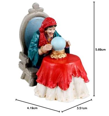 Lemax madame inez, set of 2 halloween figuur Spooky Town 2023