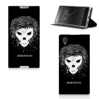 Mobiel BookCase Sony Xperia L1 Skull Hair Mobiel BookCase Sony Xperia L1 Skull Hair