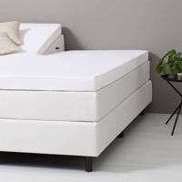 Dekbed Discounter DD Splittopper Hoeslaken Katoen - Wit 180 x 220 - thumbnail