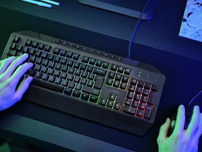 Trust GXT 836 Evocx Verlicht gaming-toetsenbord Toetsenbord Zwart - thumbnail