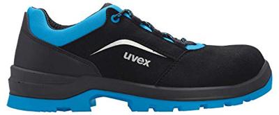 uvex 2 xenova® 9557842 Veiligheidsschoenen ESD S2 Schoenmaat (EU): 42 Zwart, Blauw 1 paar