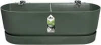 Elho greenville easy balcony 52 cm Bladgroen - thumbnail