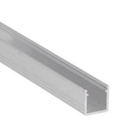 Aluminium profiel (Smart 10) voor Ledstrip 230 Volt - 12 x 12 mm - 100 cm - thumbnail