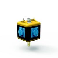 Bals Elektrotechnik 57119 Stekkerdooskubus Zwart - thumbnail