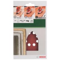 Bosch Accessories 2609256A77 Multi-schuurpapier Met klittenband, Geperforeerd Korrelgrootte (num) 180 (l x b) 170 mm x 100 mm 5 stuk(s) - thumbnail