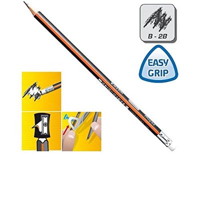 Maped potlood Black&apos;Peps 2B, met gum