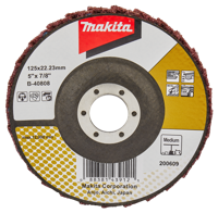 Makita Accessoires Lamellen conditioneringschijf 125mm medium - B-40808 - B-40808 - thumbnail