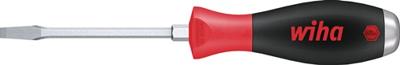 Wiha Schlitzschraubendreher Stahlk. 6,5x1,2x125mm 6k-K SoftFinish Werkplaats Platte schroevendraaier Kopbreedte: 6.5 mm Koplengte: 125 mm DIN ISO 2380