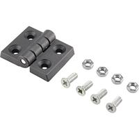 Basetech Kunststof scharnier 60 x 45 x 8 mm 60 mm 1 stuk(s) - thumbnail