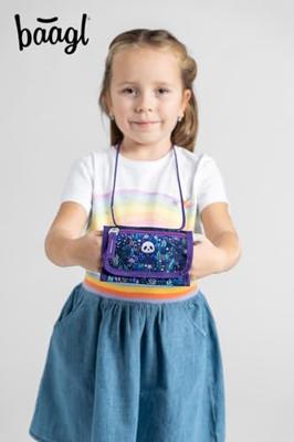 Baagl Portemonnee Jungle Panda Baagl Portemonnee Jungle Panda