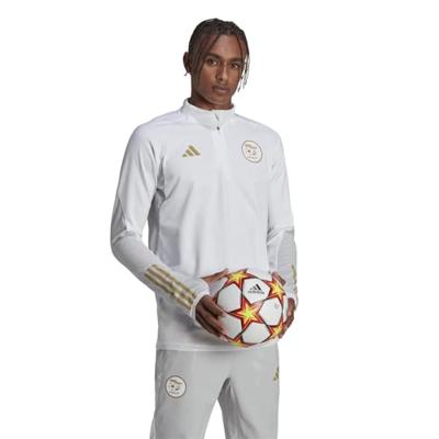 Algerije Trainingspak Senior 2022-2023 Wit/Grijs - Maat L - Kleur: WitGrijs | Soccerfanshop