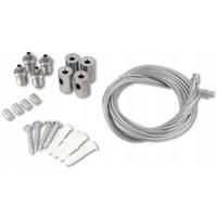 LED Paneel Ophangset - Aigi - 1 Meter - 4 Staaldraden - thumbnail