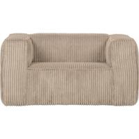 WOOOD Fauteuil 'Bean' Rib, kleur Travertin - thumbnail