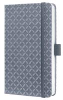 Sigel si-jn126 notitieboek jolie flair a6 hardcover gelinieerd gletsjer grijs 174 blz 80g - thumbnail