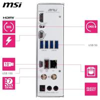MSI MPG B860I EDGE TI WIFI moederbord Intel B860 LGA 1851 (Socket V1) mini ITX - thumbnail