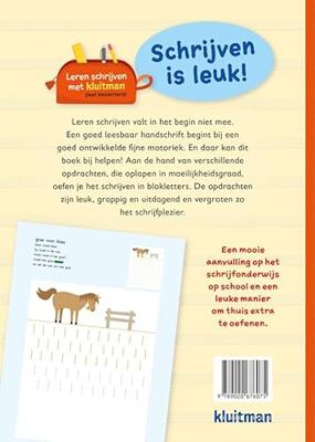 Uitgeverij Kluitman Leren schrijven met kluitman - schrijven is leuk! (avi-m3) Uitgeverij Kluitman Leren schrijven met kluitman - schrijven is leuk! (avi-m3)
