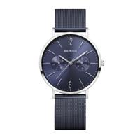 Bering 14236-303 Polished Blue Mesh 36mm Horloge - thumbnail