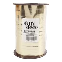 Creativ Company Cadeaulint goud metallic, 250m - thumbnail