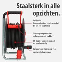 Brennenstuhl Professional SteelCore Kabelhaspel SC 2100 IP44 | 25m | H07RN-F 3G1,5 - 9191250110 - thumbnail