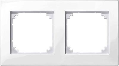 Merten 515219 Afdekking Frame M-Plan Polar-wit (glanzend) 1 stuk(s)