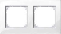 Merten 515219 Afdekking Frame M-Plan Polar-wit (glanzend) 1 stuk(s) - thumbnail