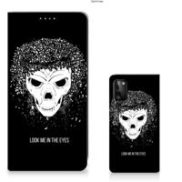 Mobiel BookCase Samsung Galaxy A41 Skull Hair - thumbnail