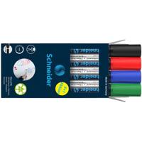 Schneider Schreibgeräte Whiteboard-Marker Maxx 290 4er Etui sortiert, 3+1 Aktion 129084 Whiteboardmarker 4 stuk(s) - thumbnail